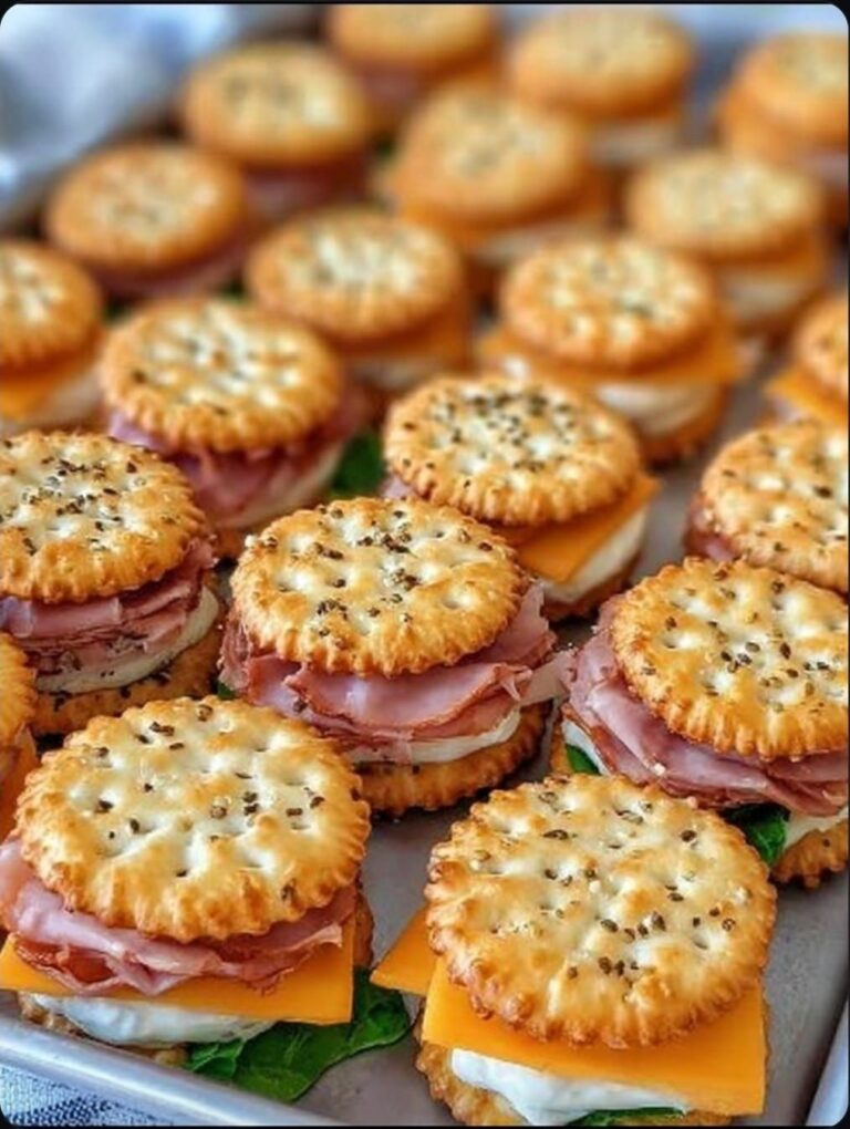 Fast Ritz Cracker Ritz Cracker Party Sandwiches – Best Recipes